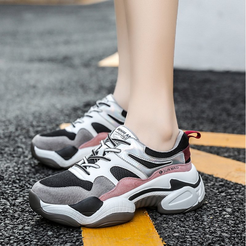 Women's shoes 2021 autumn new sports shoes trendy shoes autumn shoes sports leisure platform women