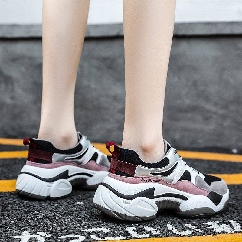 Women's shoes 2021 autumn new sports shoes trendy shoes autumn shoes sports leisure platform women